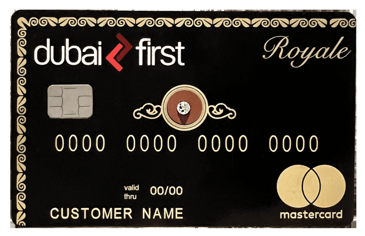 Thẻ tín dụng đen First Royal Mastercard phát hành bởi Ngân hàng ngân hàng Dubai First