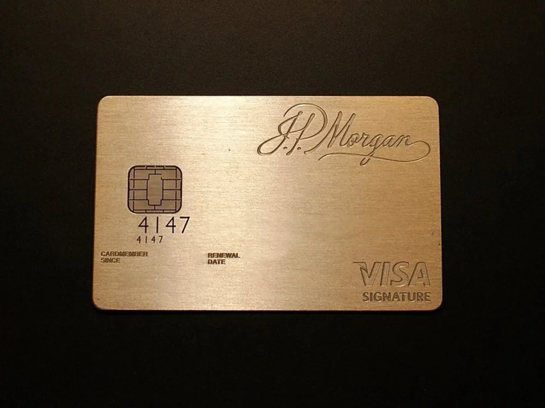 Thẻ tín dụng đen JP Morgan Reserve Card (Palladium)
